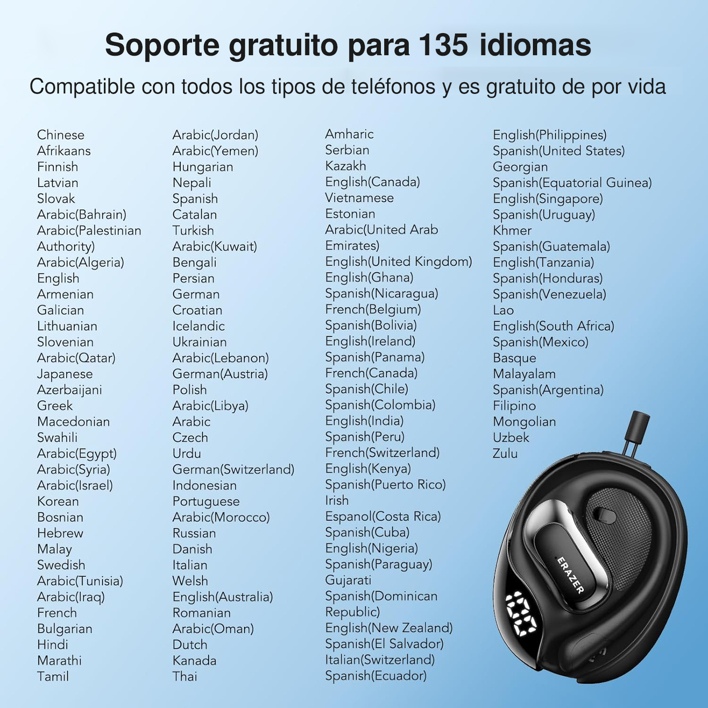 🎧 Auriculares AI con 40 horas de batería 🔋