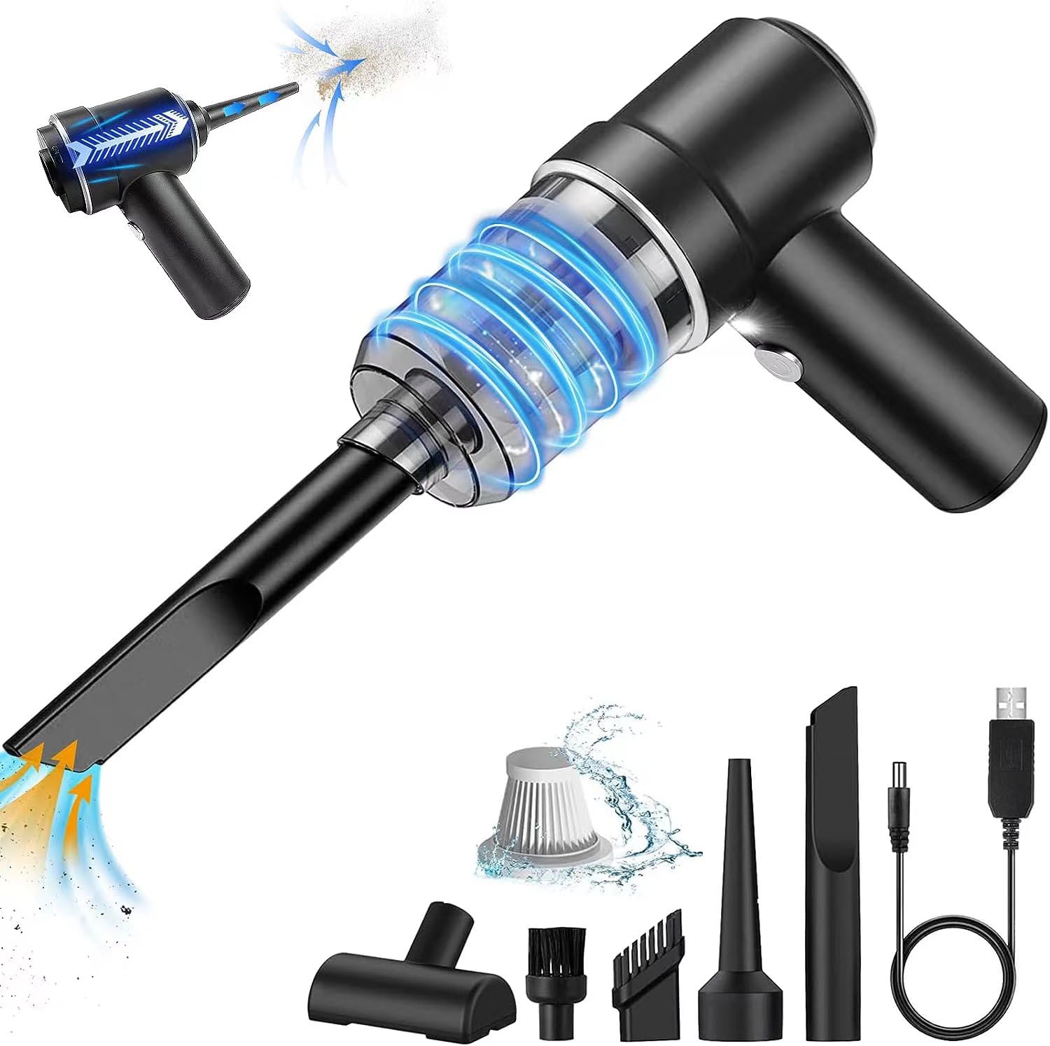 💥 Compresor de Aire Portátil | Potente y Versátil 💨🔋